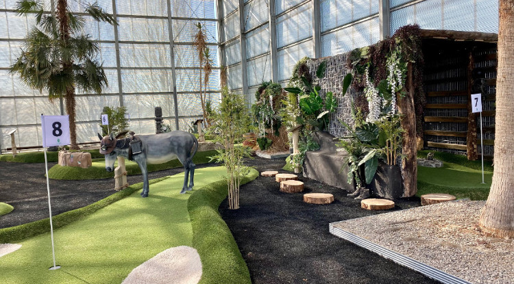 Adventure Golf im Glashaus – Golf Club Lüderich