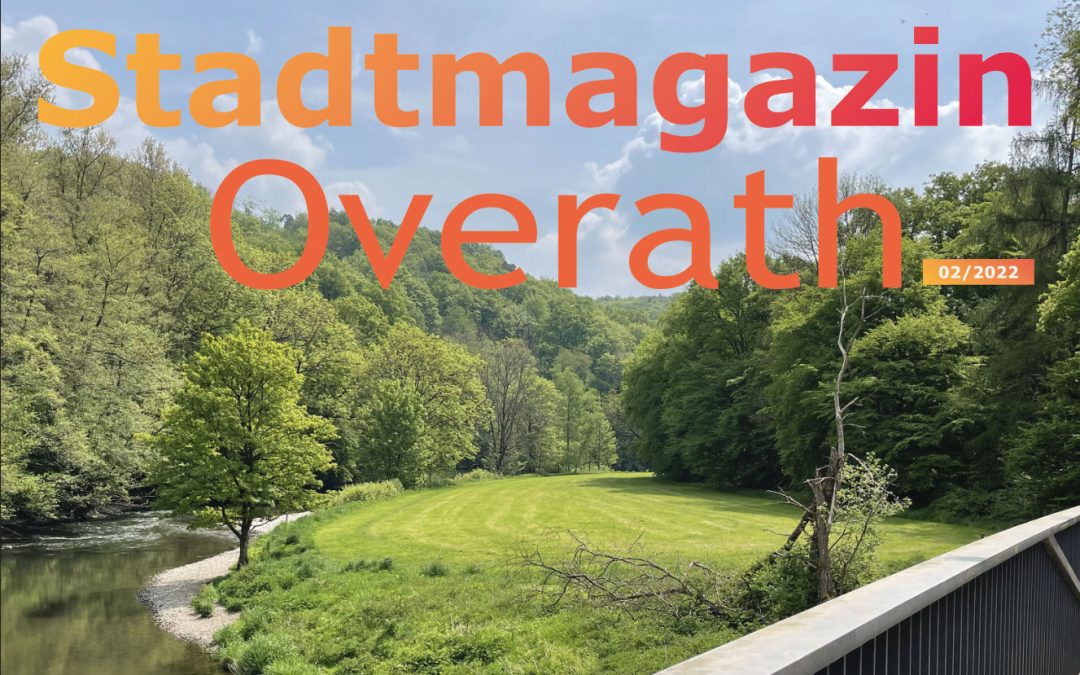 Dritte Ausgabe des Stadtmagazin Overath veröffentlicht