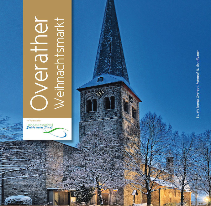 Overather Weihnachstmarkt 2023 rund um St. Walburga