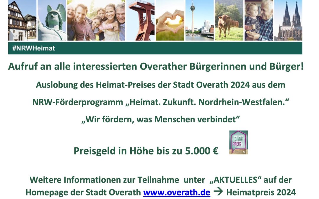 Heimatpreis der Stadt Overath