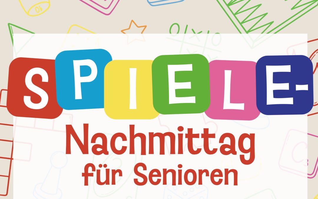 Spielenachmittag für Senioren